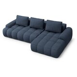 Cosmopolitan Design Tamno plava sklopiva/s prostorom za odlaganje kutna garnitura (s desnim kutom/s ležaljkom) Linz – | shoptok.hr