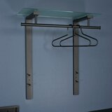 Spinder Design Črn kovinski stenski obešalnik s polico Dutch – | Shoptok.si