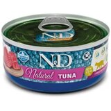 Farmina n&d natural can cat natural tuna 70g Cene