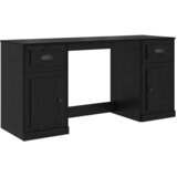  Stol s ormarom Crni hrast 154,5 x 50 x 75 cm Konstruirano drvo | shoptok.hr