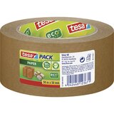 Tesa Trak za zapiranje škatel Tesa Pack Eco Papier (rjav, 50 m x 50 mm) | Shoptok.si