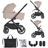 Petite&Mars Scout kolica 2u1, Cappuccino/Cream | Shoptok.si