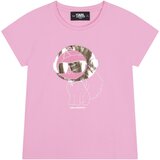 Karl Lagerfeld Majice s kratkimi rokavi - Rožnata | Shoptok.si