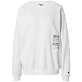 Champion Authentic Athletic Apparel Sweater majica tamno smeđa / crna / bijela