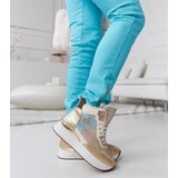 Gemre Gold insulated glitter sneakers Deleon | Shoptok.si