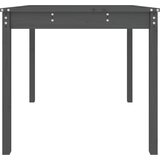  Vrtni stol sivi 82,5 x 82,5 x 76 cm od masivne borovine | shoptok.hr