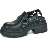 Buffalo Cokli VEGA CLOG BUCKLE Črna | Shoptok.si