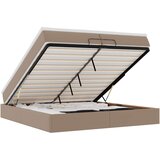  Okvir kreveta s madracima cappuccina 200x200 cm umjetna koža | shoptok.hr