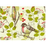  Tapeta - Bird and lilies vintage pattern 250x193 | shoptok.hr
