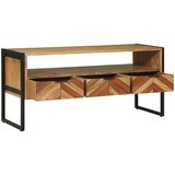 TV ormar s ladicama Smeđa 100 x 35 x 50 cm Čvrsto drvo akacije | shoptok.hr