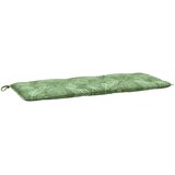  Jastuci za vrtnu klupu 2 kom s uzorkom lišća 120x50x7cm tkanina | Eponuda.com