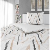 Esposa obojestranska posteljnina 140/200 cm saten naravne barve | Shoptok.si