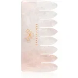 Rose Quartz Comb pripomoček za masažo za lase in telo