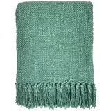 Malagoon Posteljna pregrinjala Misty green throw Zelena