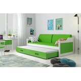 Dawid drveni dečiji krevet sa dodatnim krevetom - 200x90 cm - zeleni Cene