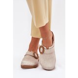 Inblu Women's Slippers With Buckle Beige | shoptok.hr