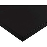 vidaXL Mizna plošča temno rjava 100x60x2,5 cm trdna hrastovina | Shoptok.si