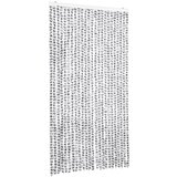 Furnova Zavesa proti mrčesu sv. siva in temno siva 100x230 cm šenilja, (21918224) | Shoptok.si