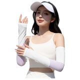 INF Rokavi za roke iz krpanke za zaščito pred poletnim soncem Purple XL, (22106117) | Shoptok.si