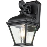 Elstead Lighting Elstead Bayview Zunanja stenska svetilka črne barve, IP44, (22100018) | Shoptok.si