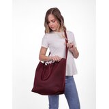 Vuch Torba Gardell Knit Wine Red, 36 x 50 cm Slike