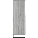  Visoka komoda siva sonome 60x36x110 cm od konstruiranog drva | Eponuda.com