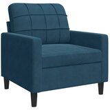  3-dijelni set sofa s jastucima plavi baršunasti | shoptok.hr