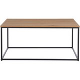 MID.YOU klubska miza, črna, barve hrasta | Shoptok.si