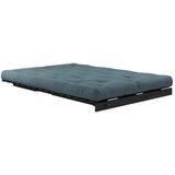 Karup Design Modrozelena raztegljiva sedežna garnitura 140 cm Roots Black Night – | Shoptok.si