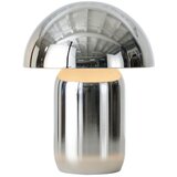 Ellos Home Metalna LED stolna lampa s mogućnosti zatamnjivanja u sjajno srebrnoj boji (visina 17 cm) Ted – | shoptok.hr