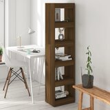 The Living Store Knjižna omara/pregrada rjavi hrast 40x30x166 cm - Knjižna Omara, (21436467) Cene