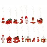  Set božićnih ukrasa od drveta - 30 komada | shoptok.hr