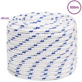  Višenamjensko pomoćno uže 16 mm 100 m Bijela i plava PP - Bijela i plava 16 mm 100 m | shoptok.hr