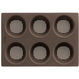 Lekue silikonski pekač za kruh 6 delni MINIŽEMLJICE P.BREAD ROLS 8CM 0202300M10M Cene