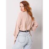 Och Bella Shirt-TW-KS-BP-195A.22-beige | Shoptok.si