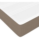  Box spring postelja z vzmetnico taupe 120x200 cm blago, (20791185) | Shoptok.si