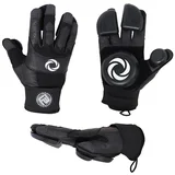 Asfalt + Pucks Slide Gloves black