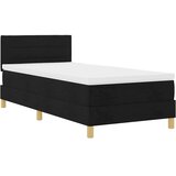 vidaXL krevet s podlogom s madracem & led crno 90x200 cm tkanina | shoptok.hr