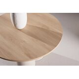 Venture Home Olivia klub stolić ⌀80 cm, izbijeljeni (whitewash) Slike