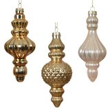 DEKOR DOM dekoracija - hanging ornament glass 13cm 122461 - gold - kmg ( 045660 ) Cene
