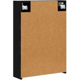  Kupaonski ormar s ogledalom Crni hrast 50 x 14,5 x 70 cm | shoptok.hr