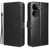 INORCO Za Tecno Camon 20 Pro 4G CK7n/20 4G CK6 PU usnjena preklopna zaščitna prevleka Crazy Horse Texture Denarnica Stojalo za telefon, (22036302) Cene