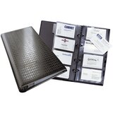Durable VZDRŽLJIV registrator z obročem za vizitke VISIFIX centium, črn, (21651309) | Shoptok.si