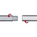 Eglo Extention produljenje za kabl, hrom | Eponuda.com