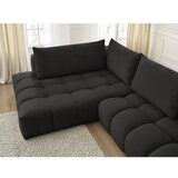 Bobochic Paris Črna kotna sedežna garnitura Everest – | Shoptok.si