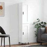  Visoka komoda bijeli 34 5x34x180 cm od konstruiranog drva | shoptok.hr