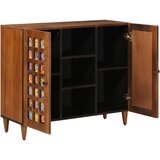  Kreveta s policom Orah 90 x 33 5 x 75 cm Čvrsto drvo manga | shoptok.hr