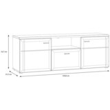 Hom`in TV-ELEMENT barve hrasta | Shoptok.si
