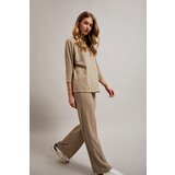 Marisse Women's Trousers Z-Sp-4520 Beige Melange | shoptok.hr