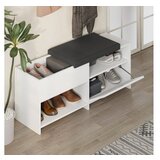 Hanah home cipelarnik filux bench white | ePonuda.com